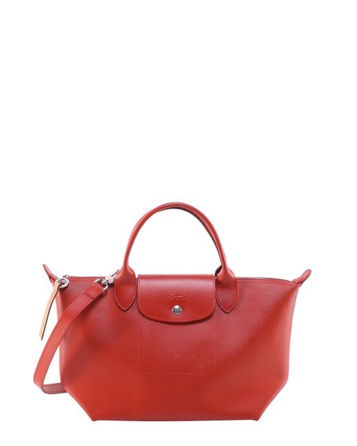 Longchamp Le Pliage City Zip-up Tote Bag in Red - Save 8% | Lyst