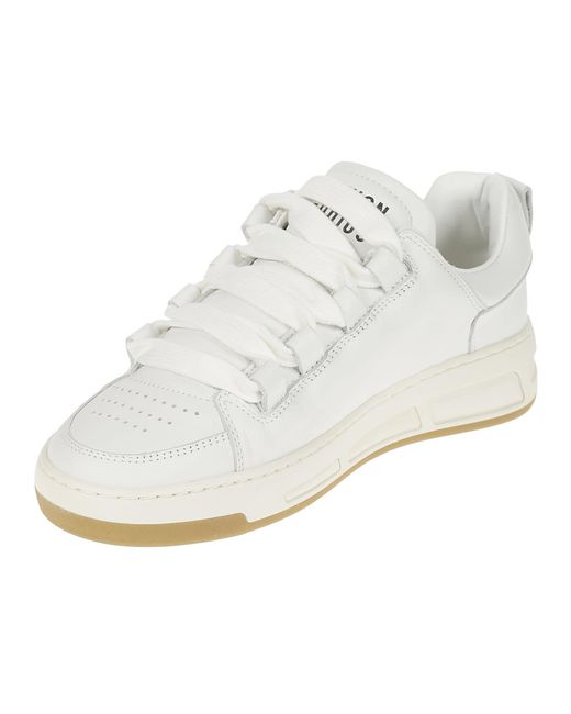 COPENHAGEN White Leather Sneaker