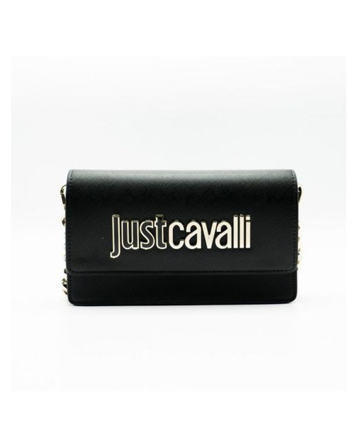 Just Cavalli Black Chain Wallet