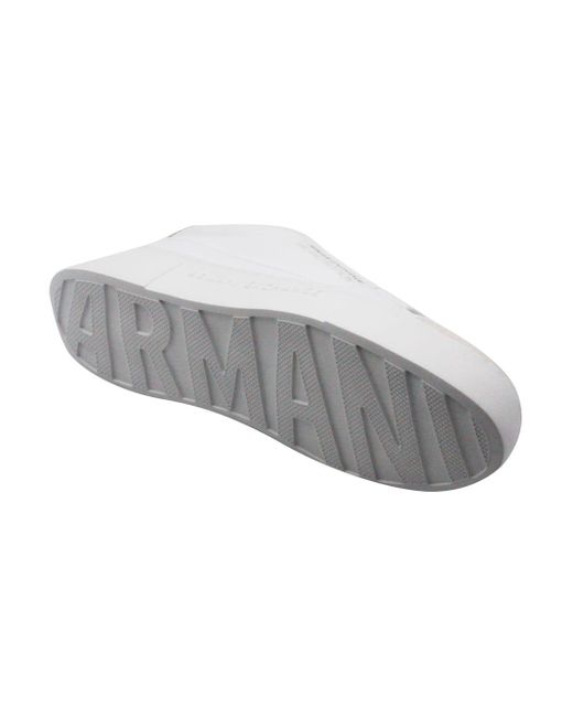 Armani Exchange Gray Sneakers