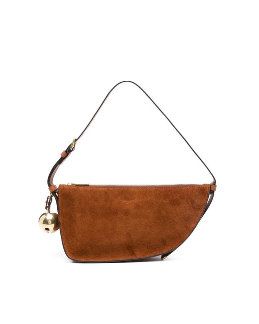 Burberry Brown Shield Sling Charm Shoulder Bag