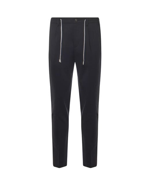 Eleventy Blue Rtw Wool for men