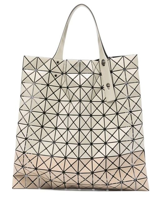 Issey Miyake Natural "Prism Bi-Color" Tote Bag