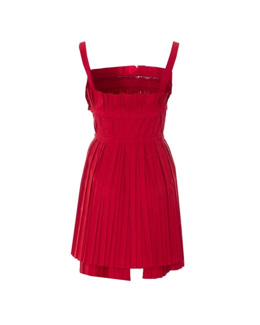 Fendi Red Dresses Polyester