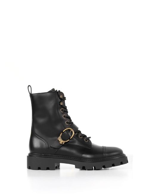 Tod's Smooth Leather Combat Boots in Nero (Black) - Save 11% | Lyst