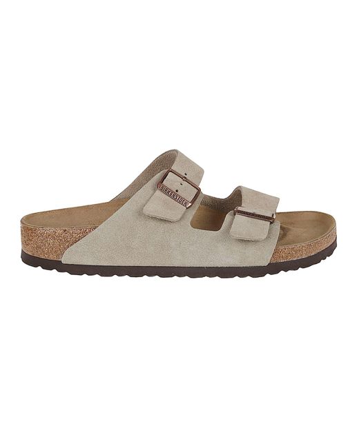 Birkenstock White Arizona Sandals