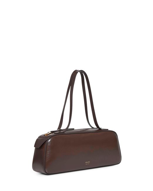 Khaite Brown Chestnut Simona Shoulder Bag
