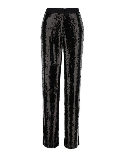 PT01 Black Ambra Special Paillettes Pants