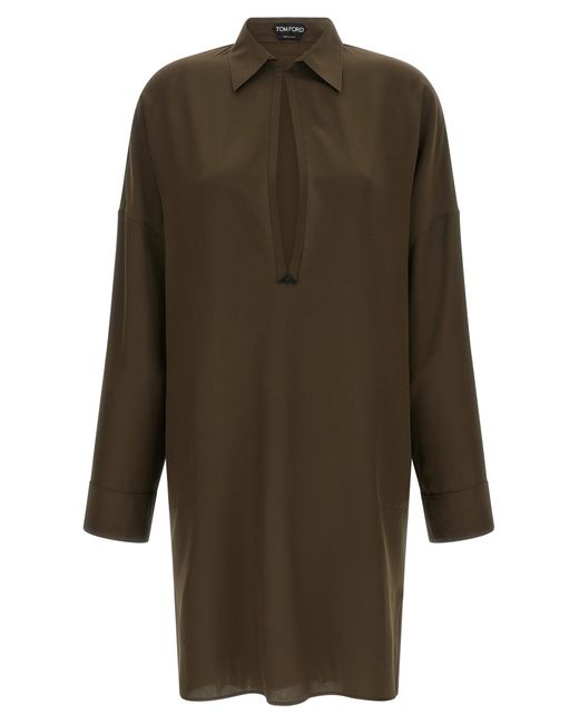 Tom Ford Green Tunic Dress
