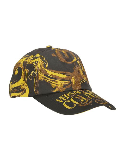 Versace Multicolor Baseball Cap With Pences Hat