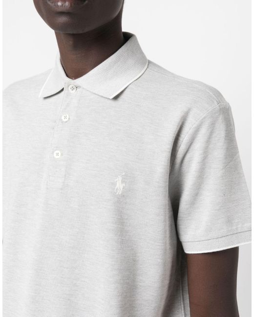 Polo Ralph Lauren White Classic Logo Polo Shirt Clothing & T-Shirts for men