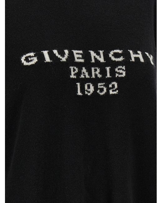 Givenchy Black Paris 1952' Sweater