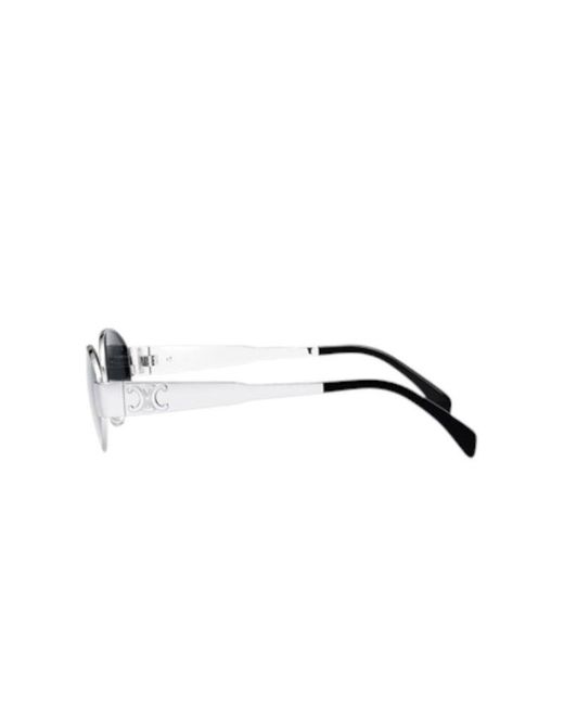 Céline Black Sunglasses Metal Eyewear
