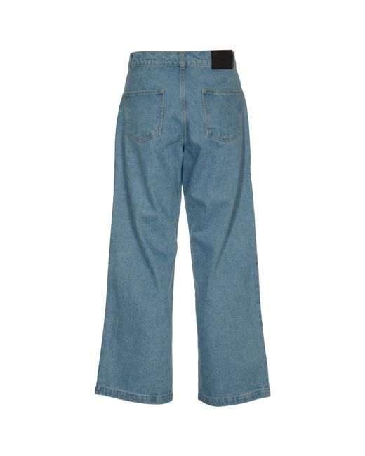 Rassvet (PACCBET) Blue Embroidered 5 Pockets Jeans for men