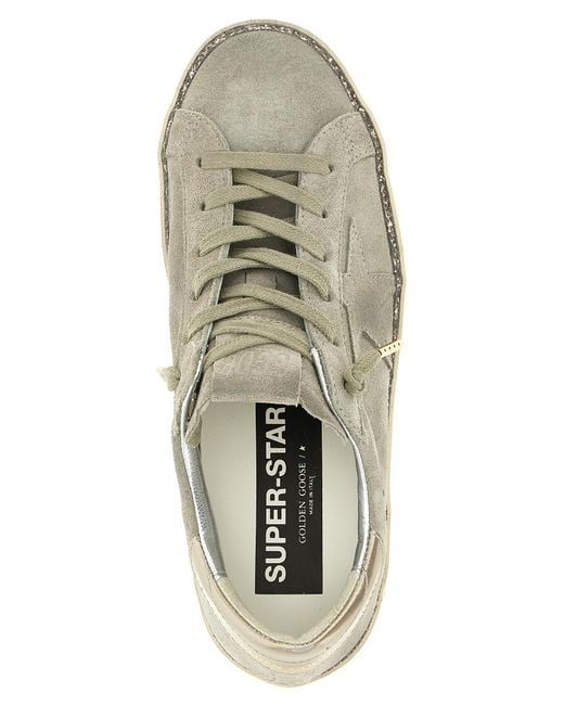 Golden Goose Deluxe Brand Gray Lace Up Sneakers