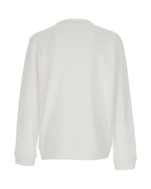 Polo Ralph Lauren White Crewneck Sweatshirt for men