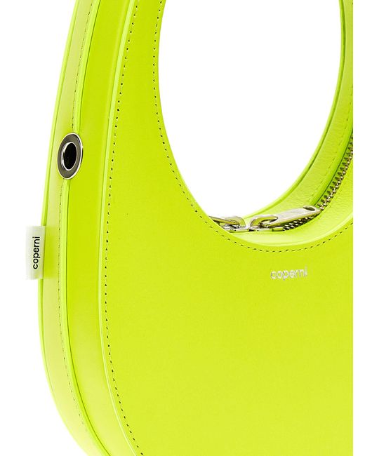 Coperni Yellow Mini Cross Body Swipe Bag Handbag