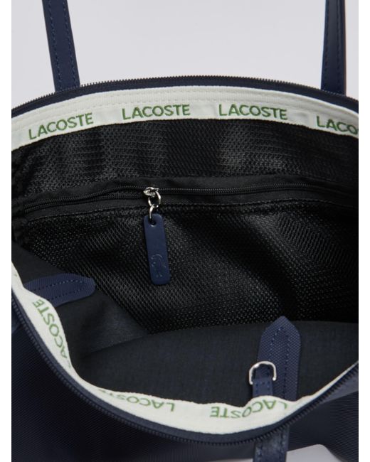 Lacoste Blue Pvc Shopping Bag