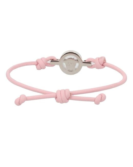 Versace Pink Bracelet Lamb Skin