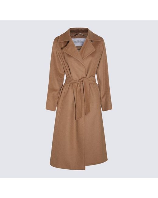Max Mara Brown Wool Manuela Coat