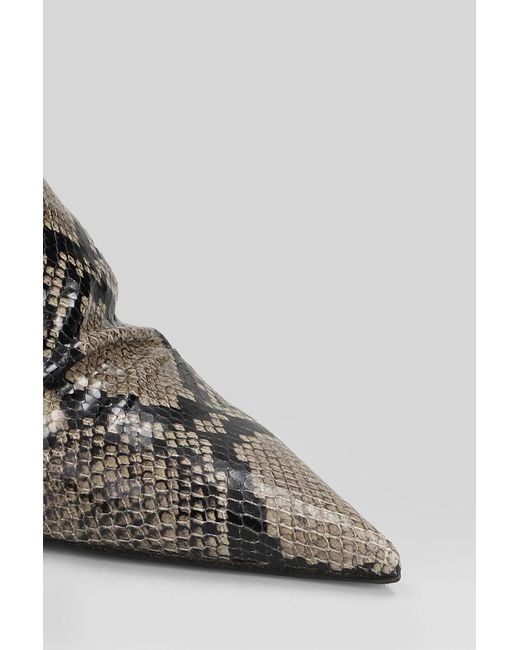 The Seller Multicolor High Heels Ankle Boots