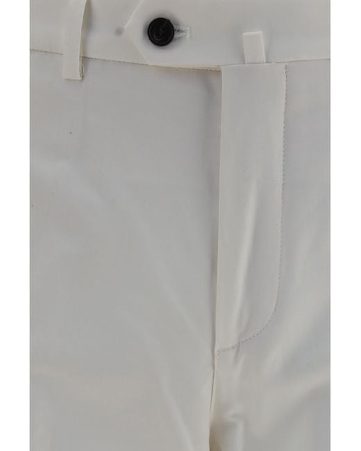 Loro Piana Gray Cotton Pants Trousers for men