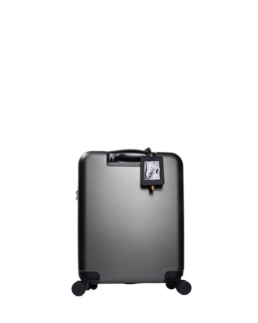 K-Way Black Eudoxie Suitcase for men