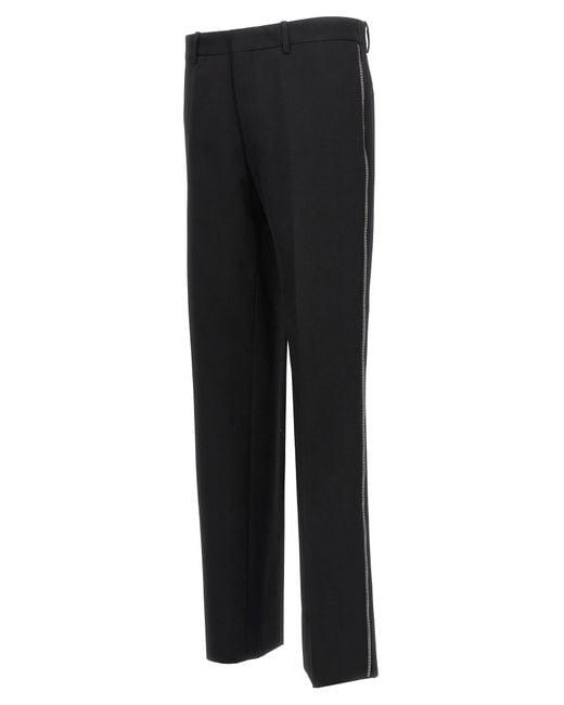 Off-White c/o Virgil Abloh Black 'Ow Emb' Pants for men