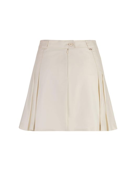 Dickies Natural Elizaville Cotton Mini-Skirt