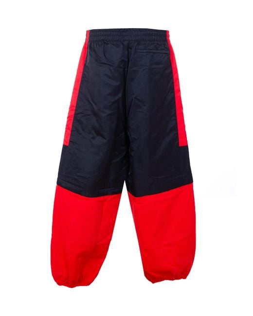 ADIDAS X WILLY CHAVARRIA Red Trousers Polyurethane for men