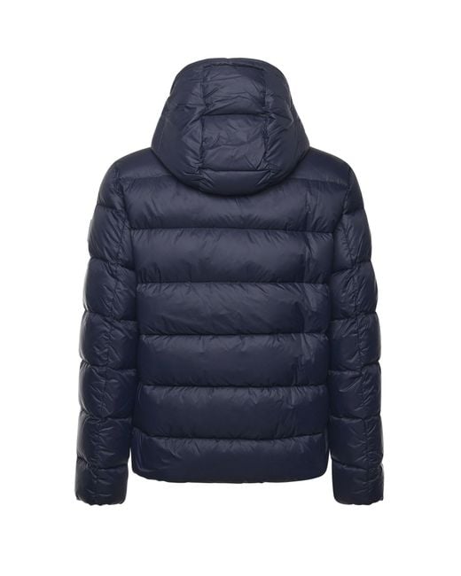 Fay Blue Double-Front Down Jacket for men
