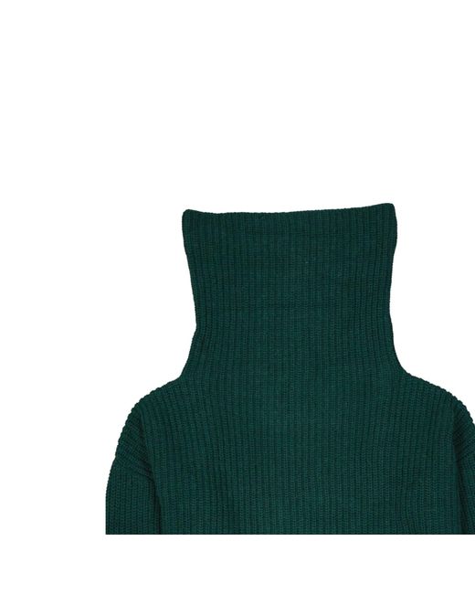 Ma'ry'ya Green Wool Sweater