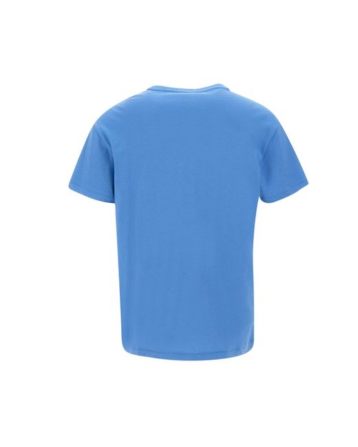 Polo Ralph Lauren Blue Classics Cotton T-Shirt for men