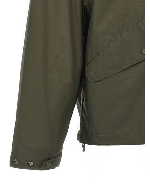 C P Company Green Polyamide Blouse for men