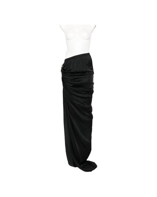 Rick Owens Black Skirts