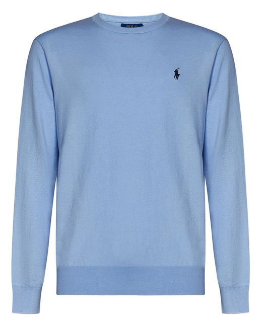Polo Ralph Lauren Sweater in Blue for Men | Lyst