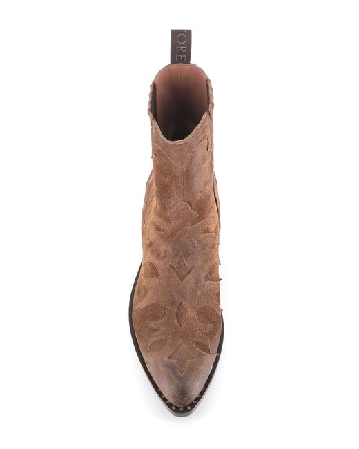 Sartore Brown Texan Boot Sr3645st