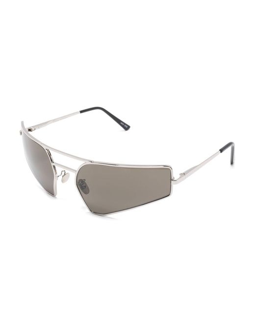 Rick Owens Metallic Sunglasses Nylon