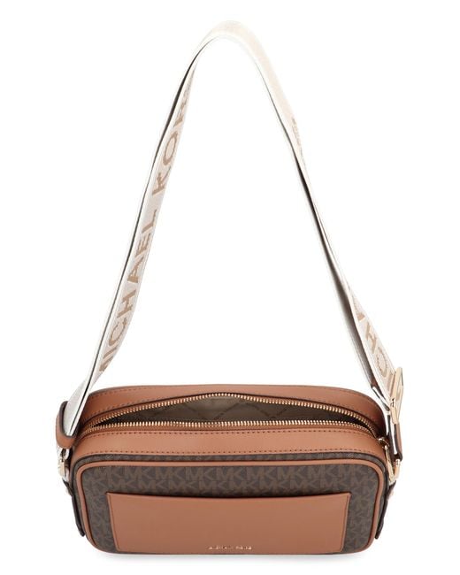 MICHAEL Michael Kors Brown Crossbody Bag Maeve Pvc Shoulder