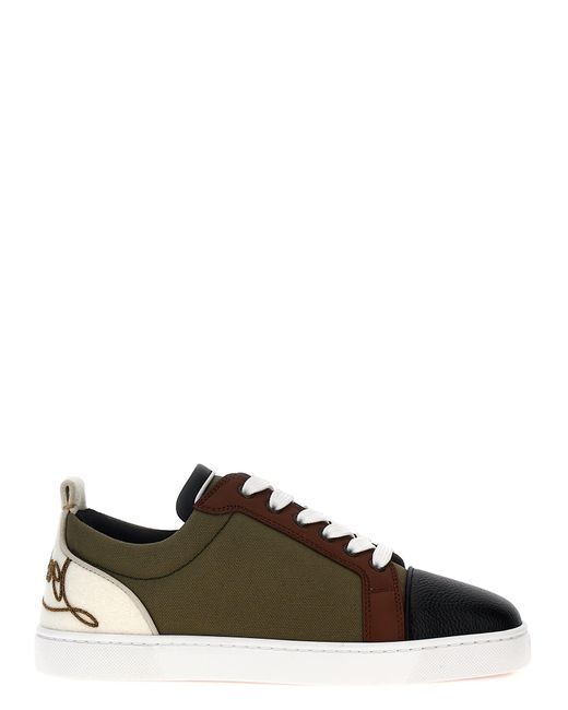Christian Louboutin Multicolor 'Fun Lousi Junior Flat' Sneakers for men