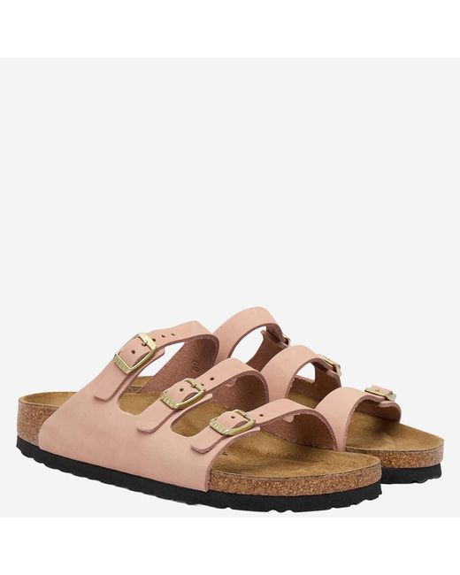 Birkenstock Brown Sandals Florida Fresh Leather