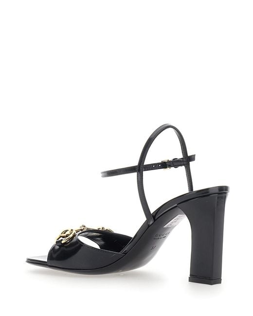 Gucci White Sandals Signora Leather