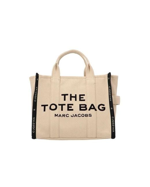 Marc Jacobs Natural Satchel Bag Cotton Tote-Bags
