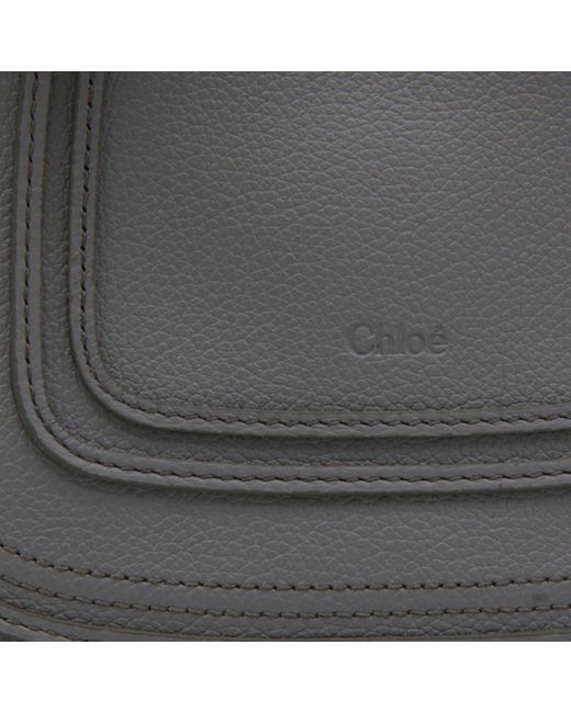 Chloé Gray Marcie Top Handle Bag