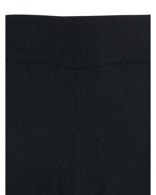 Allude Blue High Waisted Trousers