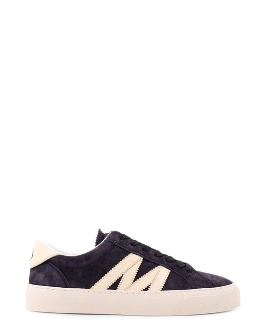 Moncler Multicolor Low-Top Leather Sneakers for men