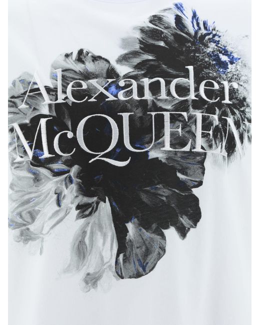 Alexander McQueen Gray T-shirt for men
