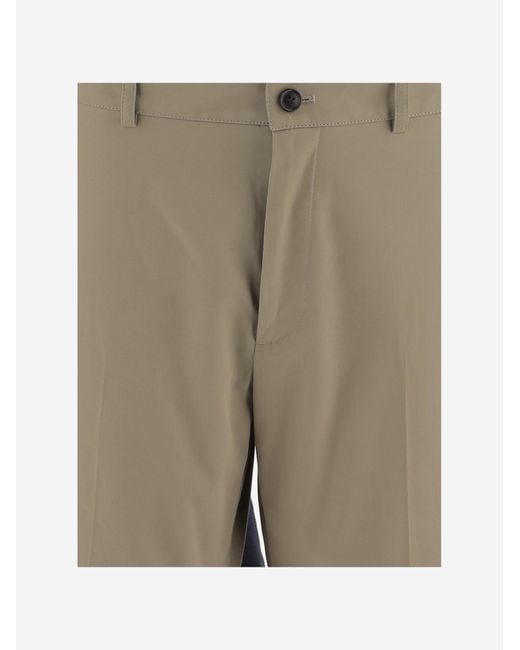 Burberry Green Cotton Shorts for men