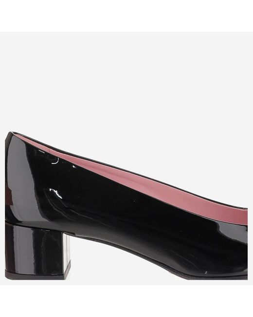 CAREL PARIS Black Décolleté Camellia