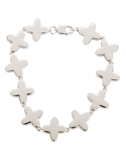 DARKAI White Clover Tennis Bracelet for men
